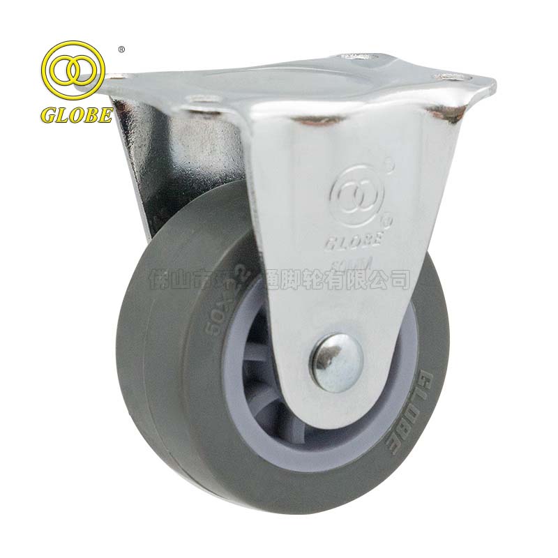 1 1/2 Inch Light Duty Super Quiet Polyurethane Rigid Casters