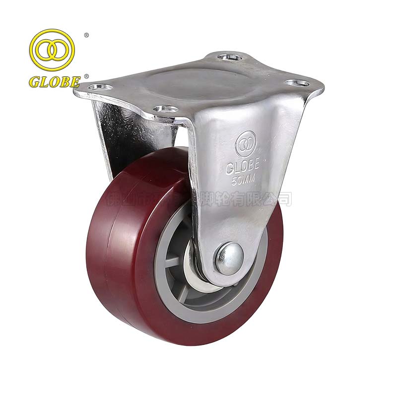 3 Inch Light Duty Super Polyurethane Rigid Casters