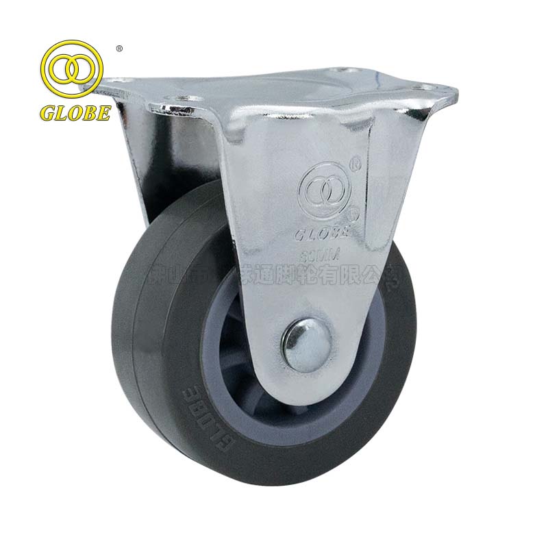 3 Inch Light Duty Super Quiet Polyurethane Rigid Casters