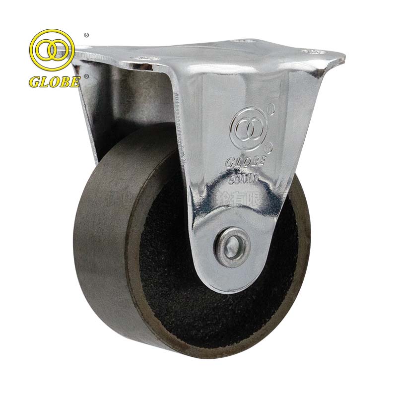 3 Inch Light Duty Cast Iron Rigid Casters