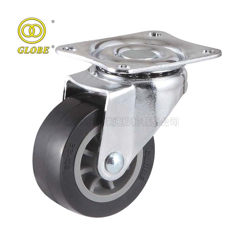 3 Inch Light Duty Premium Polyurethane Swivel Casters