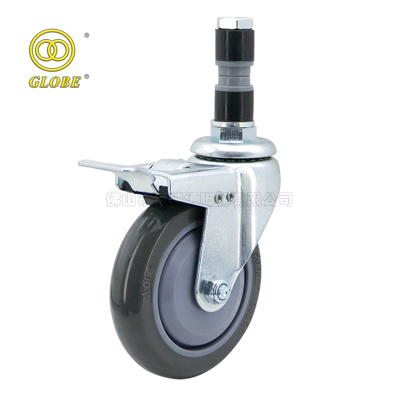 3 Inch Light Duty Super Quiet PU Swivel Casters