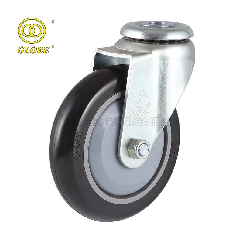 3 Inch Light Duty Premium PU Hollow Pin Swivel Casters