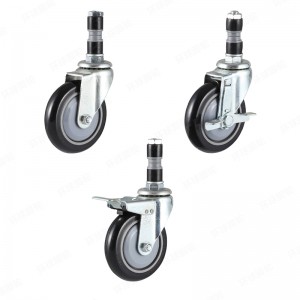 EC1 SERIES – Threaded stem type – With Expanding Adapter Castor Wheels