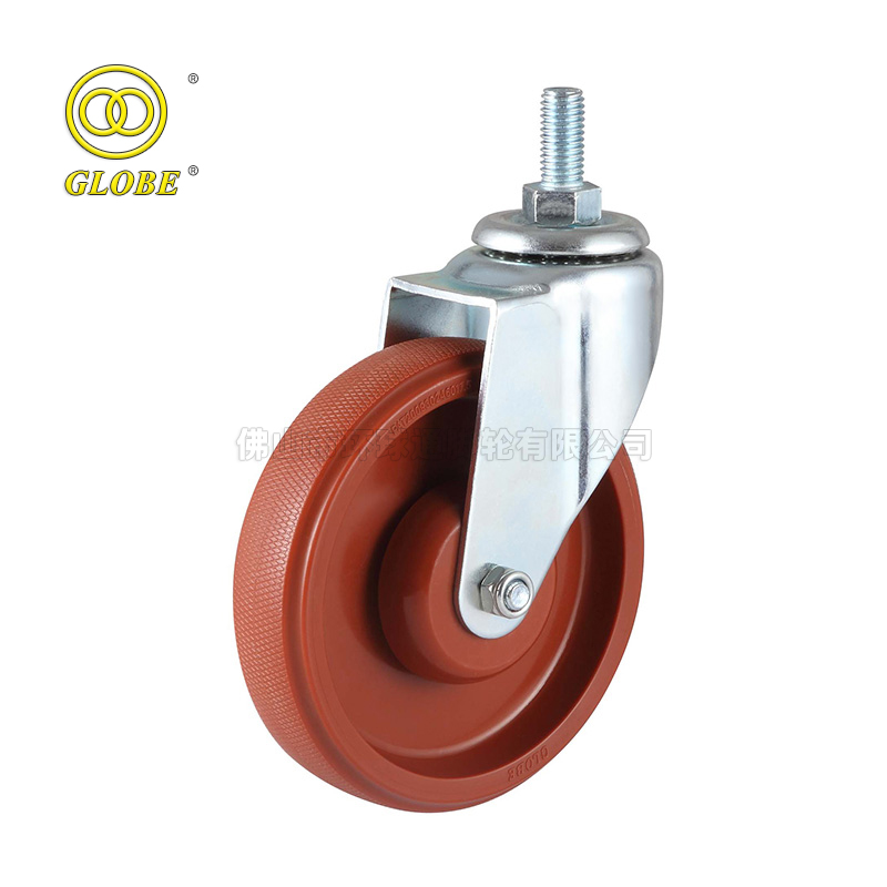 3 Inch Light Duty Mei Li Threaded Stem Casters