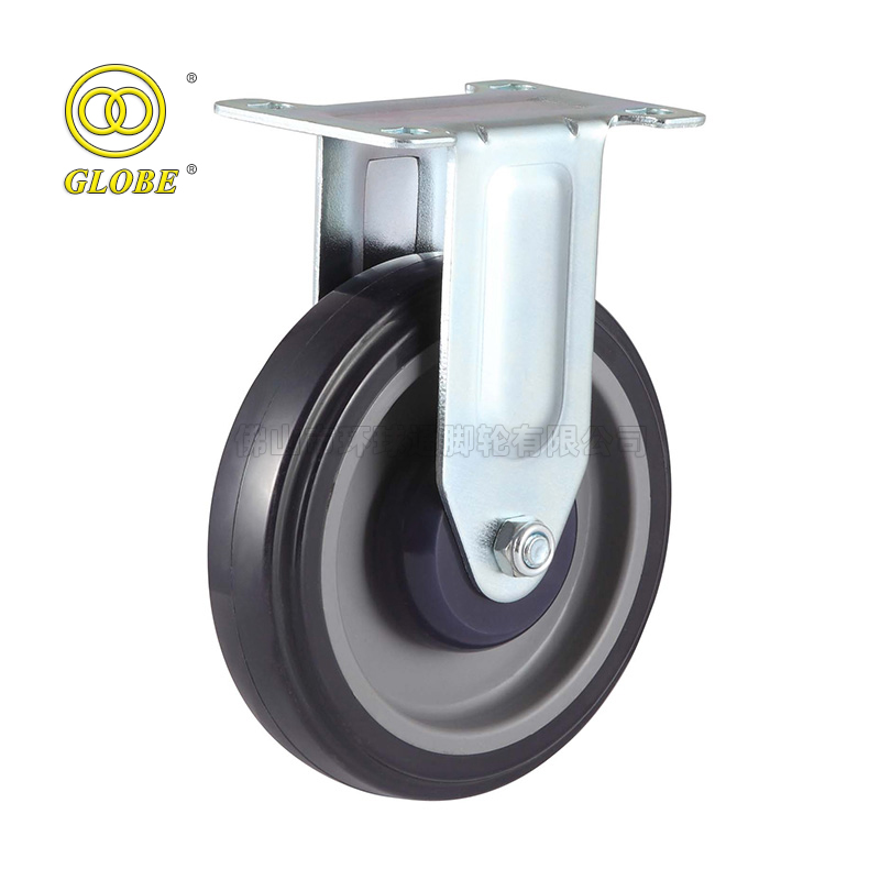 5 Inch Medium Duty High-Strength Polyurethane Rigid Casters