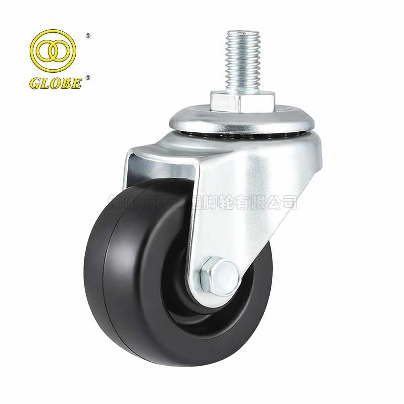 2 1/2 Inch Medium Duty PP Polypropylene Threaded Stem Casters