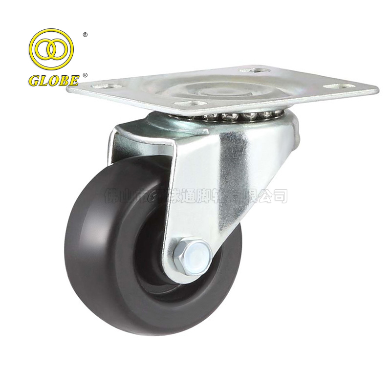 2 1/2 Inch Medium Duty PP Polypropylene Swivel Casters