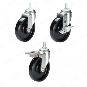 ED3 SERIES – Threaded stem type – PP Casters