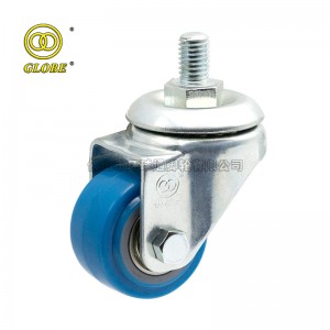 2 Inch Light Duty High-Strength Polyurethane Threaded Stem Casters