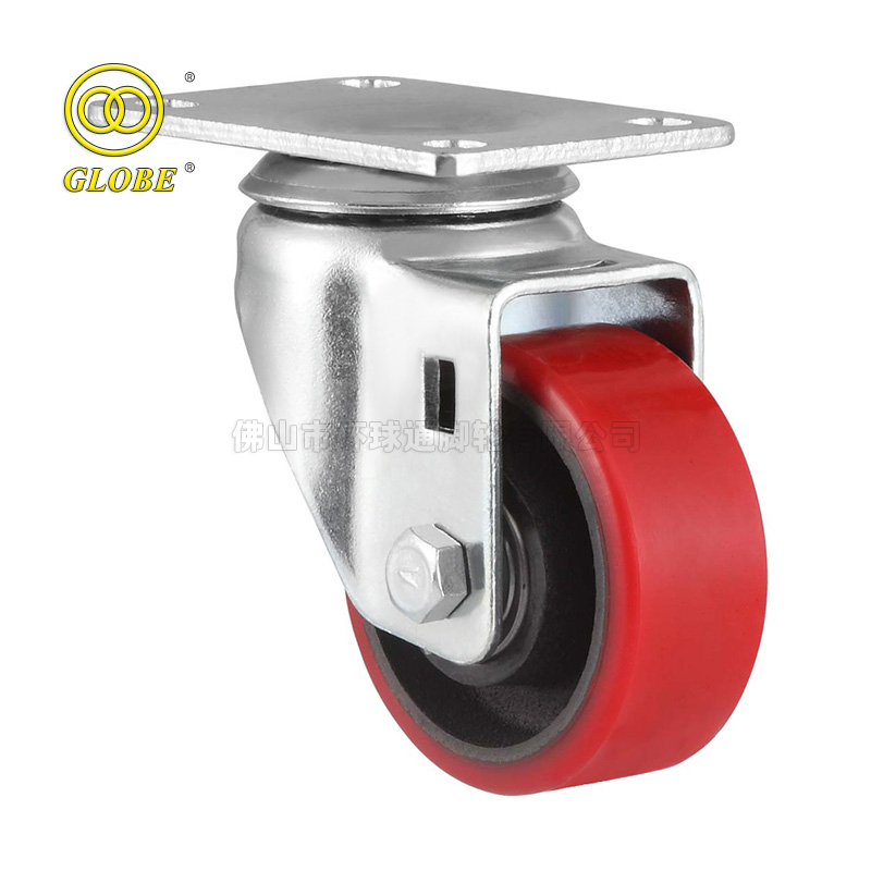 5 Inch Medium Duty Iron Core Polyurethane Swivel Casters
