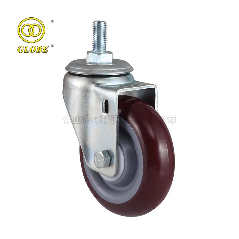 2 Inch Light Duty Super PU Stem Casters