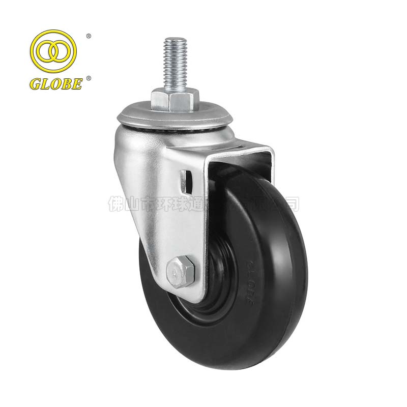 5 Inch Light Duty Rubber Stem Casters