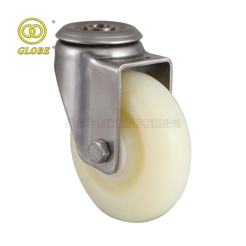 4 Inch Light Duty Caster Hollow Pin Swivel Casters