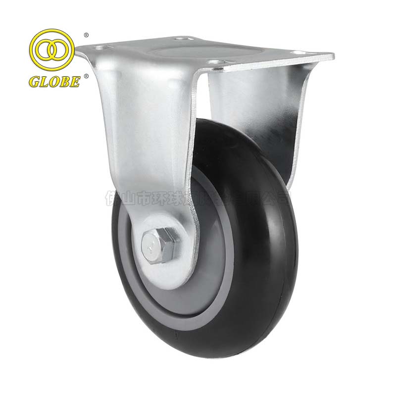 3 1/2 Inch Medium Duty Premium Polyurethane Rigid Casters