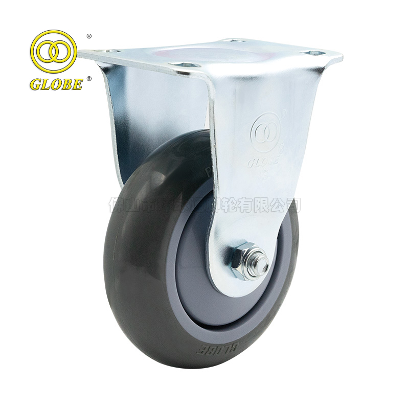 3 1/2 Inch Medium Duty Super Quiet Polyurethane Rigid Casters