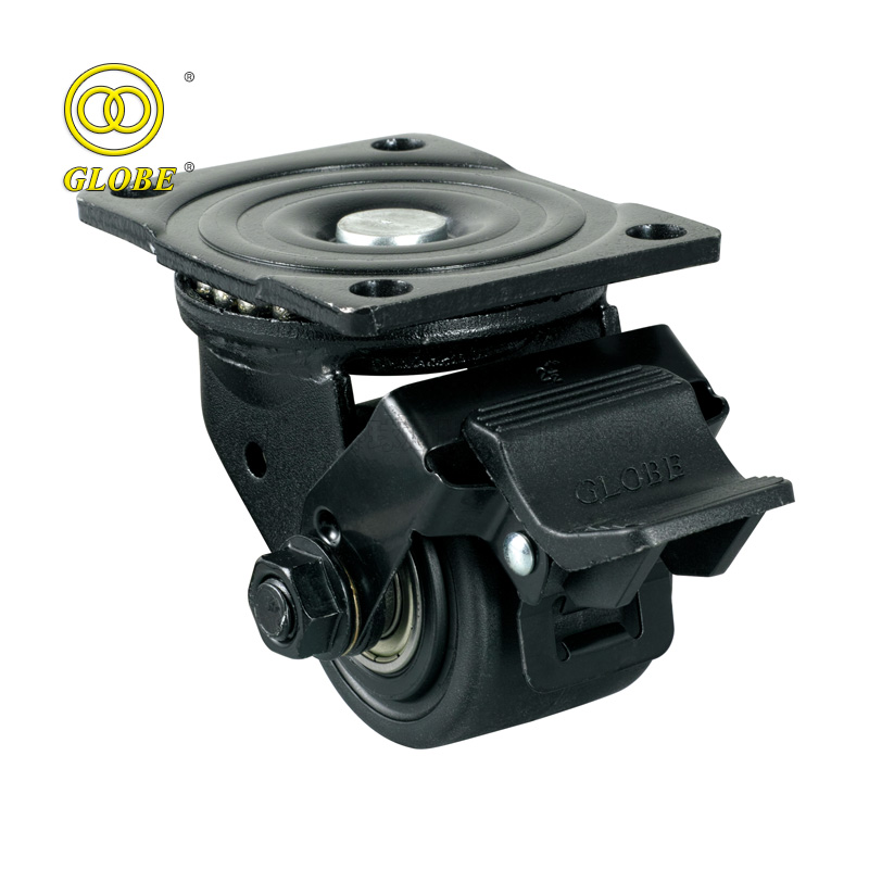 3 Inch Heavy Duty High-Strength Nylon Swivel Casters with Brake