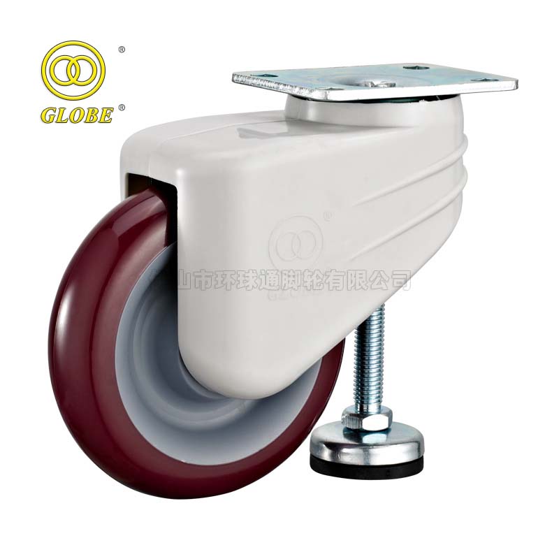 4 Inch Medium Duty Super Quiet Polyurethane Casters