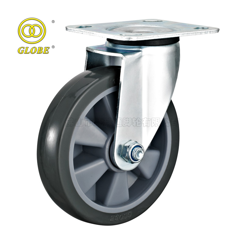5 Inch Light Duty Super Smooth Wheel Swivel Casters