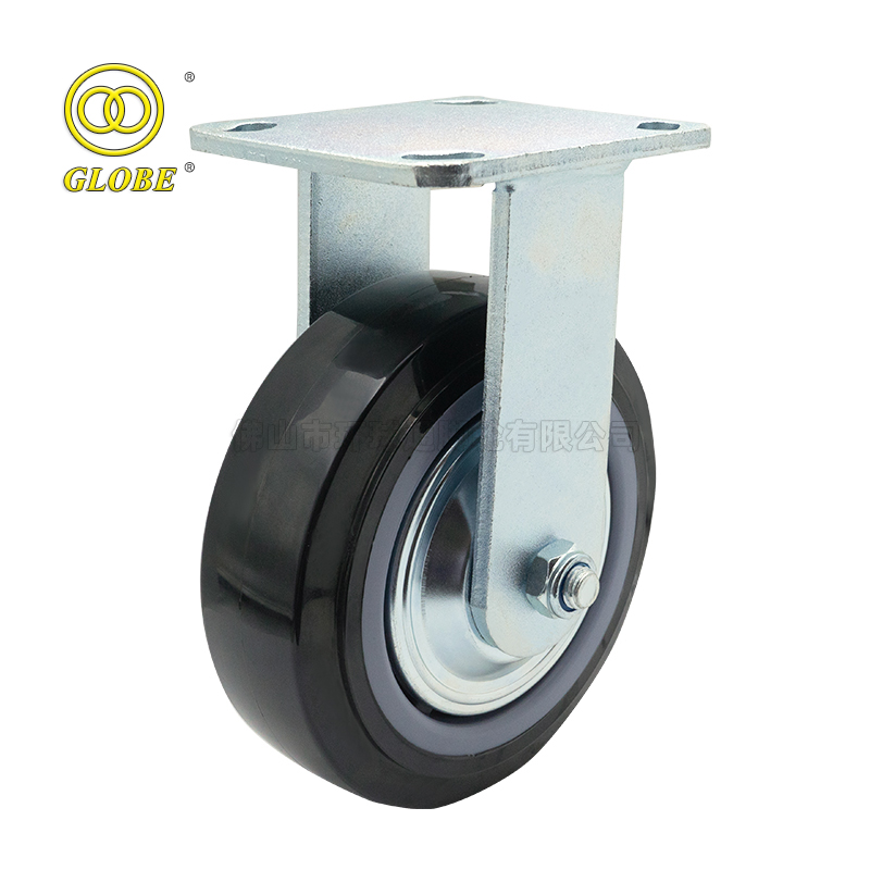 5 Inch Heavy Duty Premium Polyurethane Rigid Casters