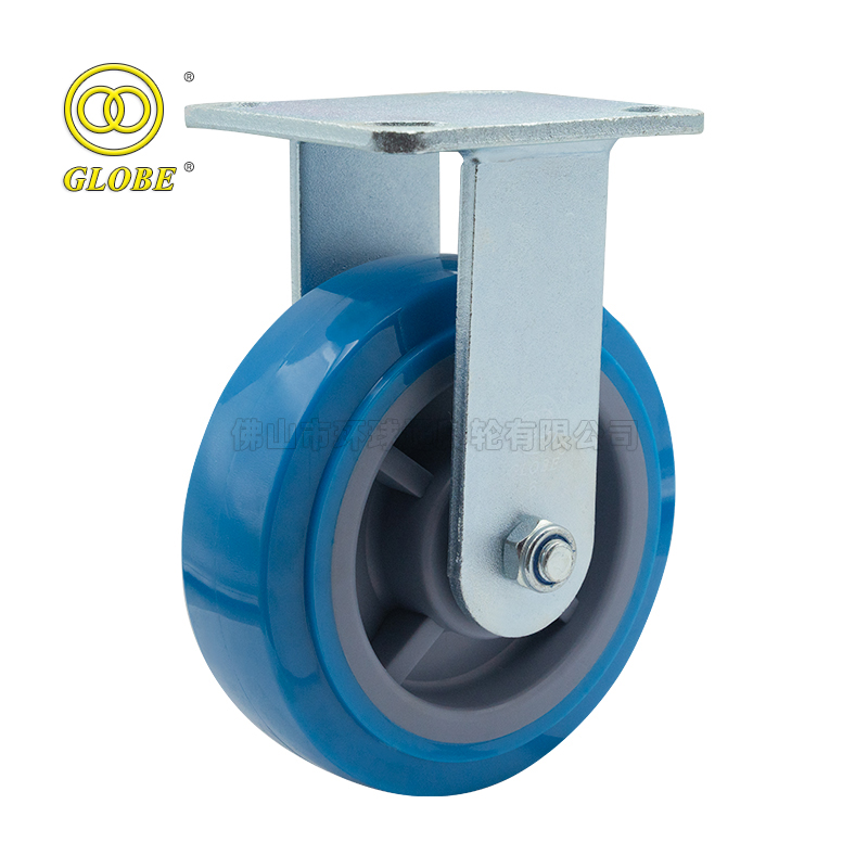 5 Inch Heavy Duty High-Strength Polyurethane Rigid Casters