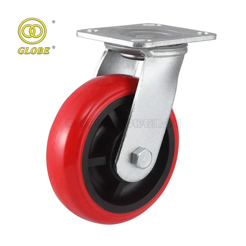 4 Inch Medium Duty Super Polyurethane Swivel Casters
