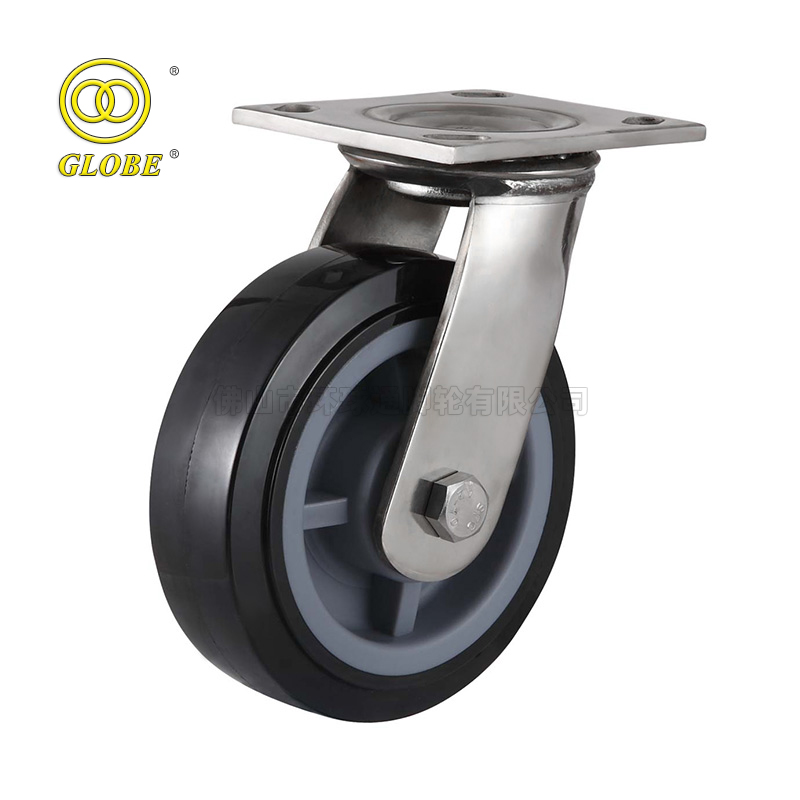 6 Inch Heavy Duty Premium Polyurethane Swivel Casters