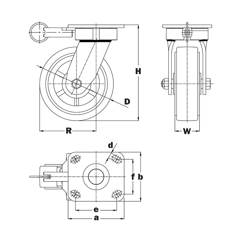 Wholesale EH14 SERIES – Direction Lock – Shock Resistance – Swivel ...