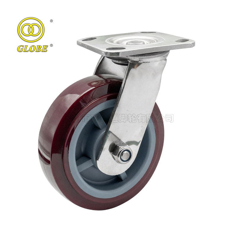 4 Inch Heavy Duty Super Polyurethane Swivel Casters