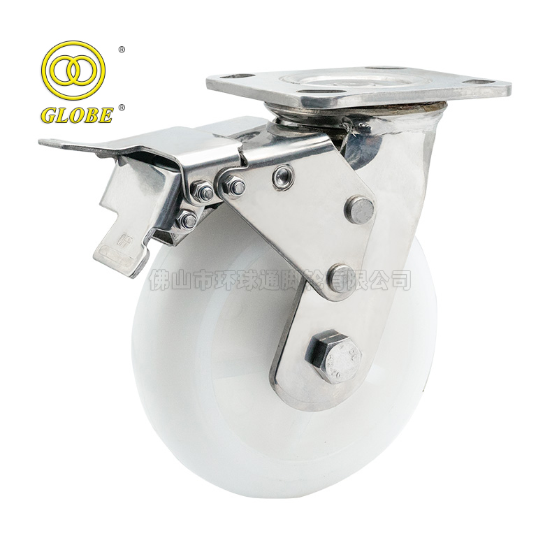 6 Inch Heavy Duty Endurance Swivel Casters with Dual Brake