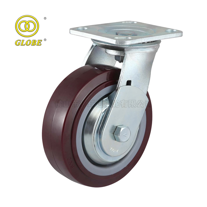 6 Inch Heavy Duty Super Polyurethane Swivel Casters
