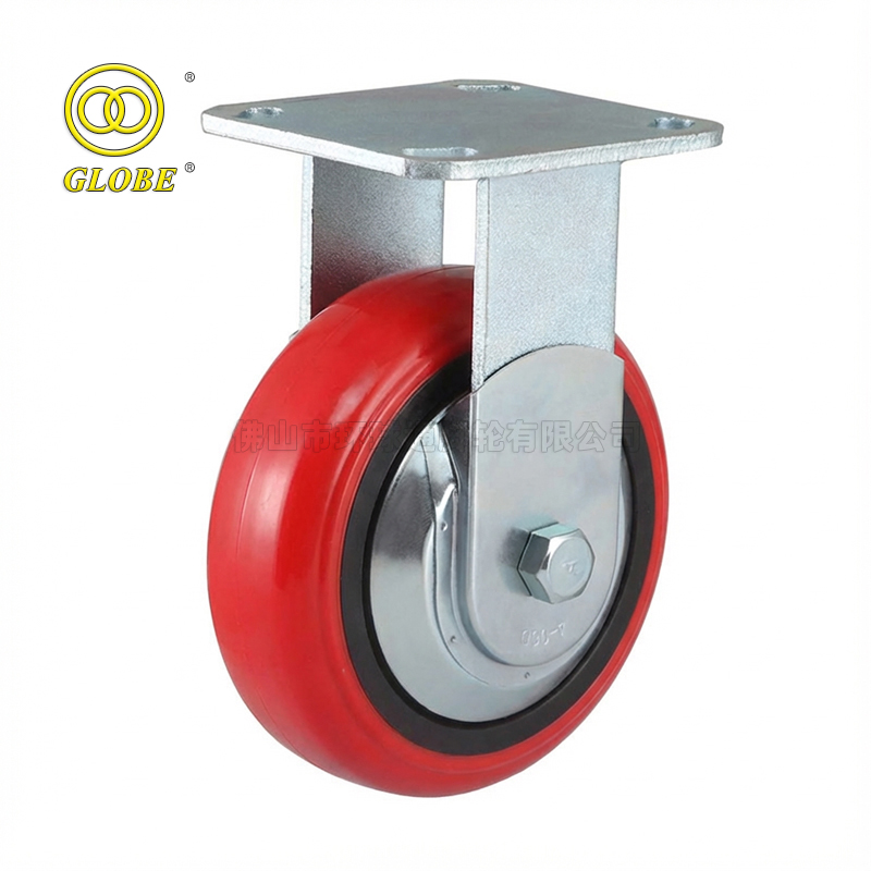 6 Inch Heavy Duty Super Polyurethane Rigid Casters