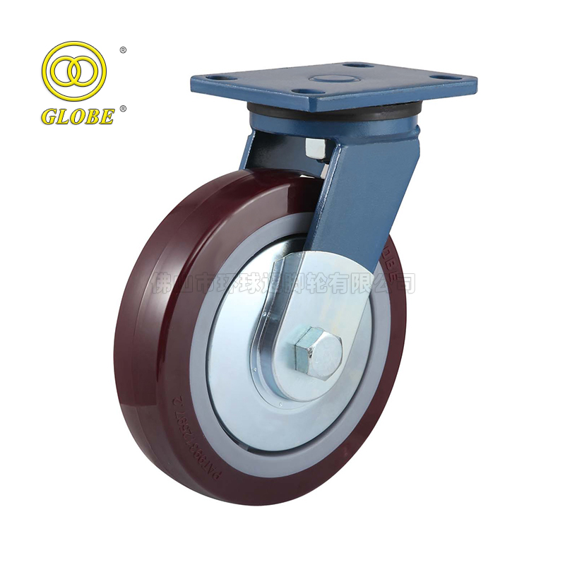 6 Inch Heavy Duty Super Polyurethane Swivel Casters