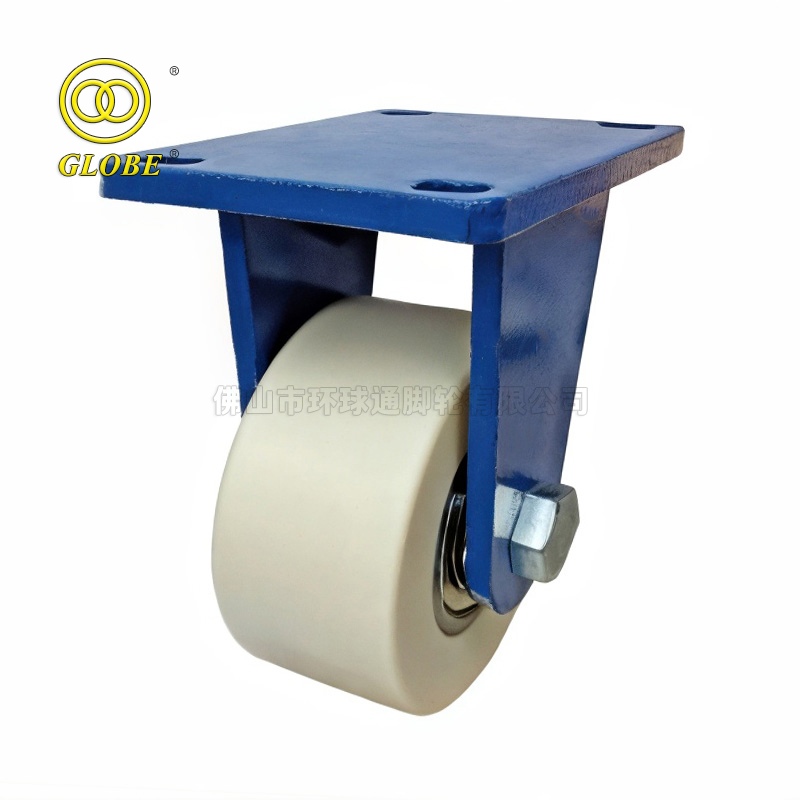 6 Inch Heavy Duty Super-Tough Nylon Rigid Casters