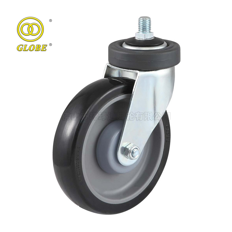 4 Inch Light Duty Premium PU Stem Casters