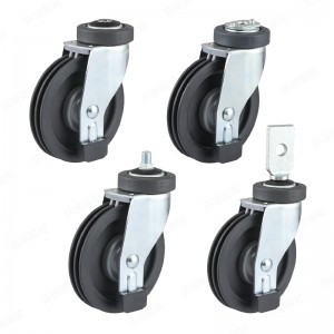 EP10 SERIES – Bolt hole/Square head threaded stem/Splinting type – Three Slices Elevator Castor (6301)