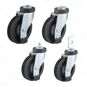 EP2 SERIES – Bolt hole/Square head threaded stem/Splinting type – Three Slices Elevator Caster