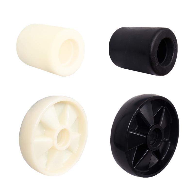 Forklift Nylon Wheel Yellow/Bl