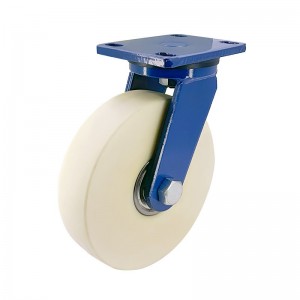 8 Inch Heavy Duty Super Toughened Nylon Swivel Caster