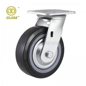 8 Inch Heavy Duty Premium Polyurethane Swivel Casters